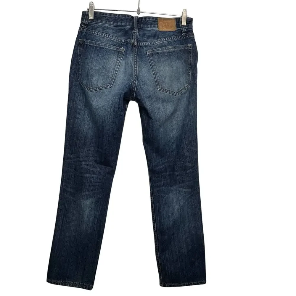 Flag & Anthem Men’s Slim Straight Jeans 29x30 Blue Denim